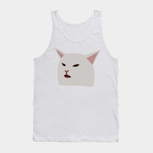 Restaurant Cat Meme Tank Top